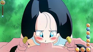 Kame Paradise 3 Multiver Sex - Part 14 - Videl Sucking a Big Dick by Loveskysanx
