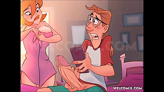 Hot milf who likes to send nudes! The Naughty Home Animation!