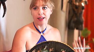 Hot German Lesbians Kitty & Dina - Rough Fingering & Pussy Eating - Big Tits, Shaved Pussy
