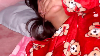 My Wife's Step Niece Was Waiting in Bed! Homemade