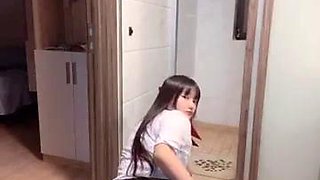 Chinese teen masturbation: Brunette, Asian  Solo Porn