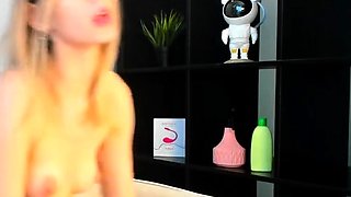 blonde teen pregnant girl has her pussy masturbated