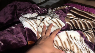 Horny stepsister put stepbrother dick in her pussy and make him cum POV