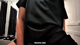 A MILF Learns to Put on a Condom and Fuck with Thick Hair