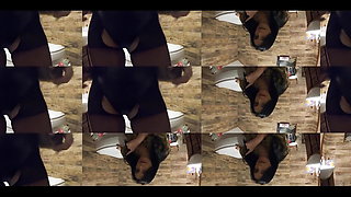 Milfycalla- Pee Play in Bathtub While Wearing a Fur Coat and Pantyhose 198 - and This Is a Fetish That I Like. I Want to See You