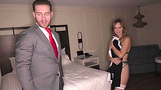 Lustful bimbo emotional adult video