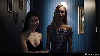 Rikako Katayama, Mind Control And Nancy A In Vampire Lesbian Sex Strips For