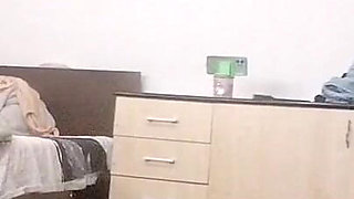 Sexy Wife Workout at Home Naked. Amateur Wife Masturbates with Her Fingers in Her Pussy