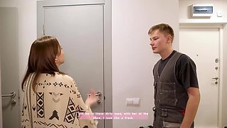 Stunning Russian horny vixen horny porn clip