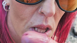 Wife Fucks Fuck Buddy Outside for Me
