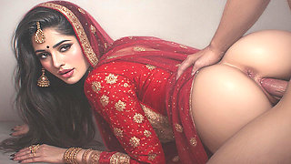 Gorgeous Big Tits Desi Aunty in Saree Fucked by Boyfriend Best Video HD