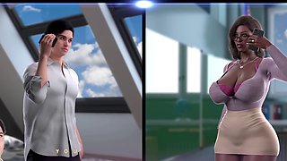 3D animated summer camp adventures with Loveskysan69real in a wild cartoon sex romp