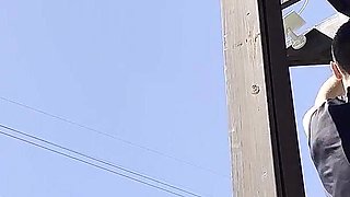 She Masturbates While Worker Installed Camera for Her That Delicious Creamy Pussy