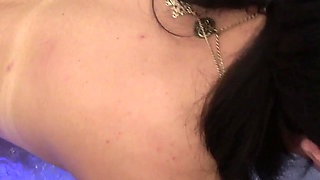 Wife Gives Me a Blowjob While Bathing