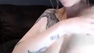 Amateur Babe with Big Natural Tits on Webcam