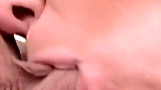 I splash my hot cum on the face of a cock hungry blonde with small tits and tight shaved pussy