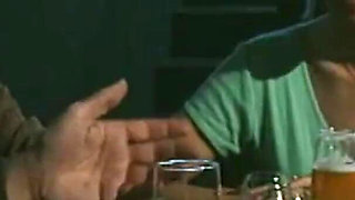 Cute milf fucking black cock in the bathroom