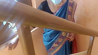 Cheating Housewife Hot Stairs Romance with Pushpa Valli