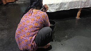 My Step Aunty Is Cleaning the House and I Hugged My Step Aunty