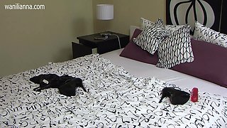 Brown Rht Nylona and Dildo Fucking