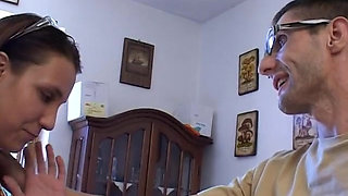 When parents are away, stepson is more vicious