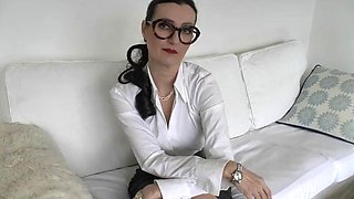 Your Surprise Visit to Stepmother: Watch Talks and JOI, Lady Victoria Valente