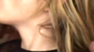 Nasty College Girl Punished by Two Cocks