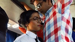 Love on moving bus