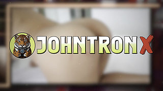 JohnTronX - Petite black haired Thai babe gets banged and creampied in POV