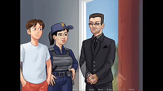 Debbie, pool sex, summertime saga game