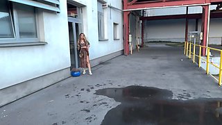 Hunt4k. hunter ran into a sexy woman in public and screwed her in the fortune-telling parlour