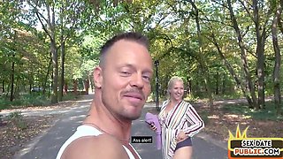 German public had intercourse bigass mature spoiled in outdoor love making