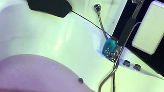 Big boobs milf masturbates with her dildo