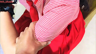 Desi Indian School girl 18+ Sex with Tution Teacher Hindi MMS, Teacher BBC fuck Delhi Village school girl Tight pussy Xxxx