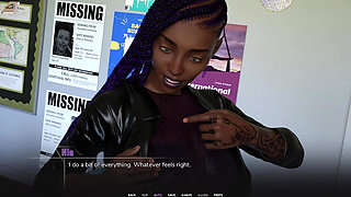 Taboo University #03 - Chem Class with Beatiful Black 18yo and Blue Haired Emo