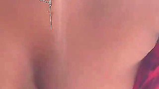 Teasing Rubbing My Pussy in Short Red Dress Squirting Cumming Hard