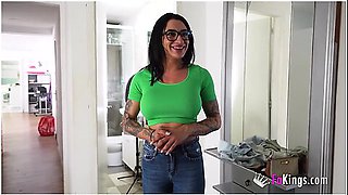 From Pole Dancer To Pornstar There Is Only One Step. Nelia Estrada Show!