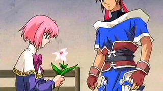 Horny anime slut fucking hard dick