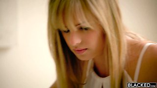 Sensual interracial anal fuck for a cute teen Blonde Jillian Janson
