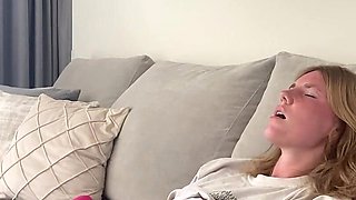 Beautiful Teen Masturbates to Orgasm Until Legs Shake