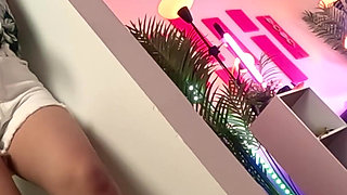 Amazing Stocking Fetish with Her Femboy with Amazing Scene!