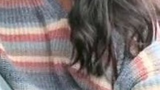Amateur teen fucked outdoors
