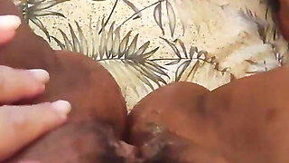 BBW Fucked by Big Penis Extension, Hairy Pussy Wide Open!