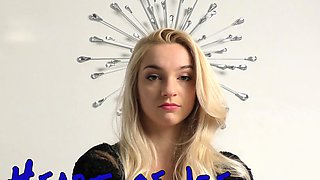 Femdom fetish mistresses fuck bdsm loser with strapon