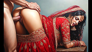Husband fucked his wife on the first night of marriage Video HD