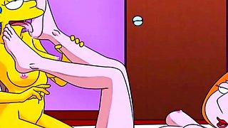 Simpsons and Griffins swingers orgy