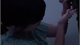 Female College Student Nutsblowjob Massage & Sperm Spilled From Mouth