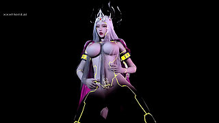Queen Animated Allure: Big Butt Goddess in 3D - 3D Animation Hentai