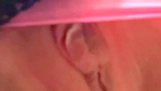 Teen Takes Panties off and Have a Risky Play with Anal Plug in Public