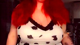 Stacked brunette goes solo toys and masturbation